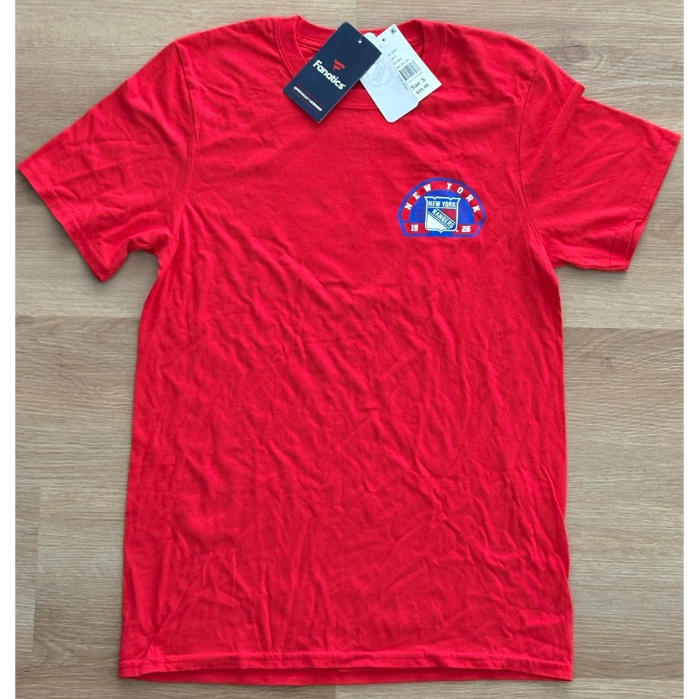 NWT Men's Fanatics New York Rangers Tee - 2XL - Red
